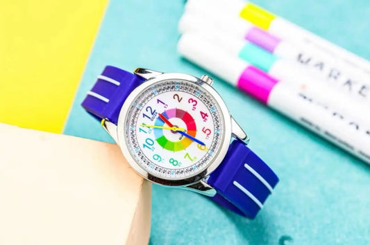 Timely Kids® Classic Blue Time Teacher Watch