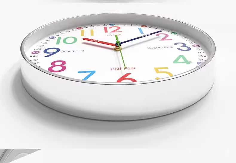 Timely Kids Educational Wall Clock